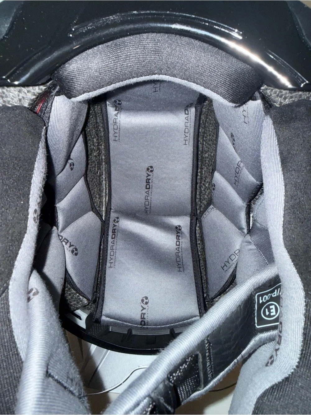 Icon Silver Dual-Purpose Motorcycle Helmet with Clear Visor